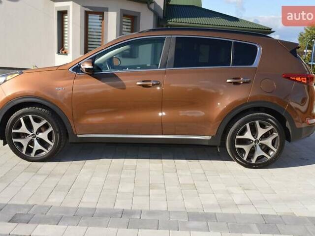 Коричневый Киа Sportage, объемом двигателя 2 л и пробегом 177 тыс. км за 18700 $, фото 6 на Automoto.ua