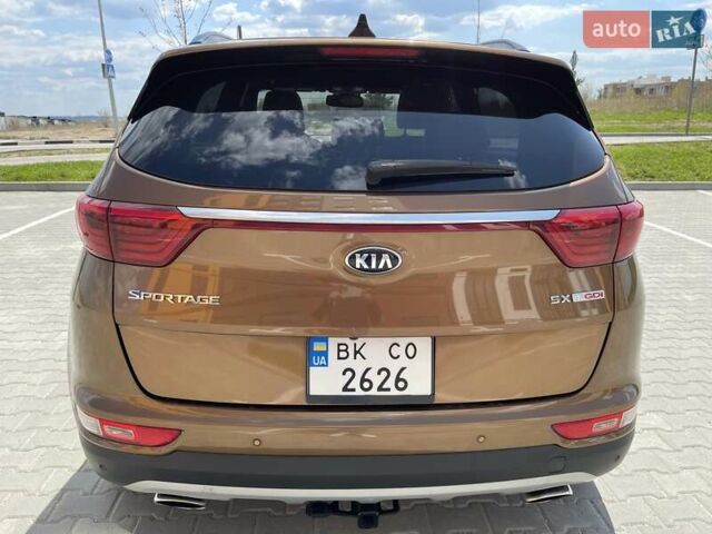 Коричневый Киа Sportage, объемом двигателя 2 л и пробегом 62 тыс. км за 17999 $, фото 8 на Automoto.ua