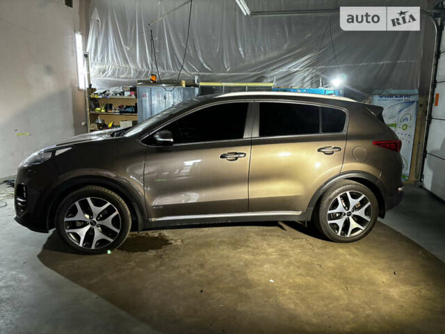 Коричневый Киа Sportage, объемом двигателя 2 л и пробегом 160 тыс. км за 23500 $, фото 18 на Automoto.ua