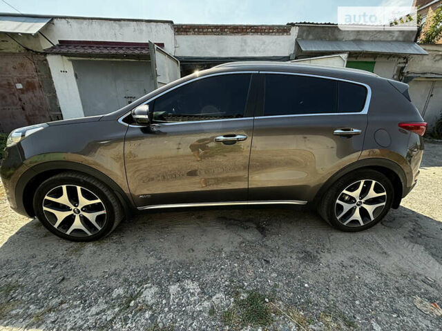 Коричневый Киа Sportage, объемом двигателя 2 л и пробегом 160 тыс. км за 23500 $, фото 9 на Automoto.ua