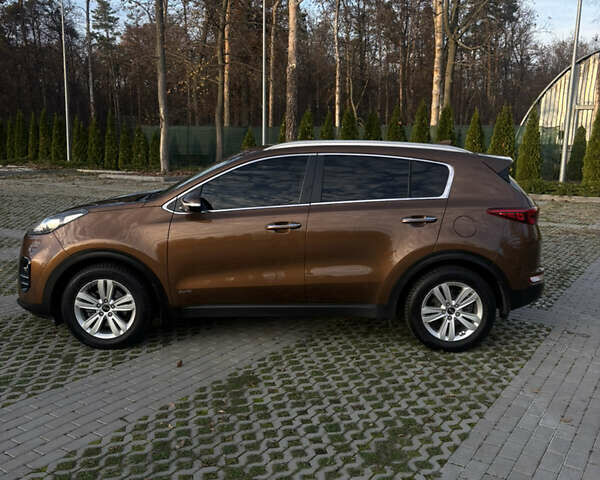 Коричневый Киа Sportage, объемом двигателя 2 л и пробегом 136 тыс. км за 17700 $, фото 9 на Automoto.ua