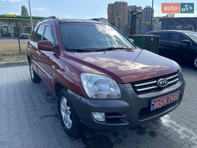 Красный Киа Sportage, объемом двигателя 1.99 л и пробегом 224 тыс. км за 7799 $, фото 4 на Automoto.ua