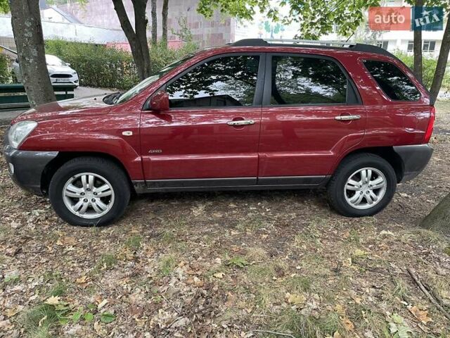 Красный Киа Sportage, объемом двигателя 1.99 л и пробегом 224 тыс. км за 7799 $, фото 15 на Automoto.ua