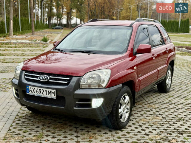 Красный Киа Sportage, объемом двигателя 2.66 л и пробегом 275 тыс. км за 7500 $, фото 6 на Automoto.ua
