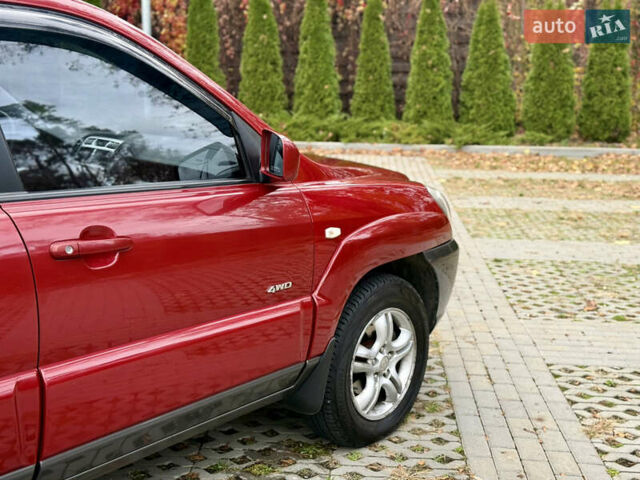 Красный Киа Sportage, объемом двигателя 2.66 л и пробегом 275 тыс. км за 7500 $, фото 7 на Automoto.ua
