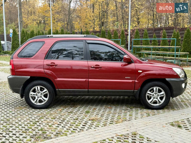 Красный Киа Sportage, объемом двигателя 2.66 л и пробегом 275 тыс. км за 7500 $, фото 23 на Automoto.ua
