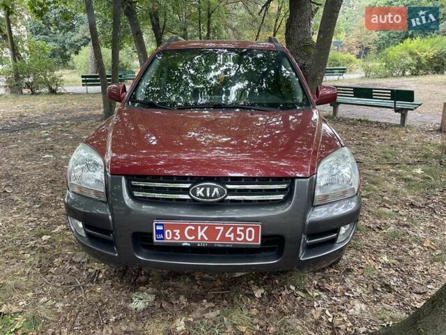Красный Киа Sportage, объемом двигателя 1.99 л и пробегом 224 тыс. км за 7799 $, фото 9 на Automoto.ua