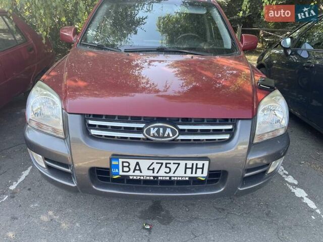 Красный Киа Sportage, объемом двигателя 1.99 л и пробегом 224 тыс. км за 7799 $, фото 3 на Automoto.ua