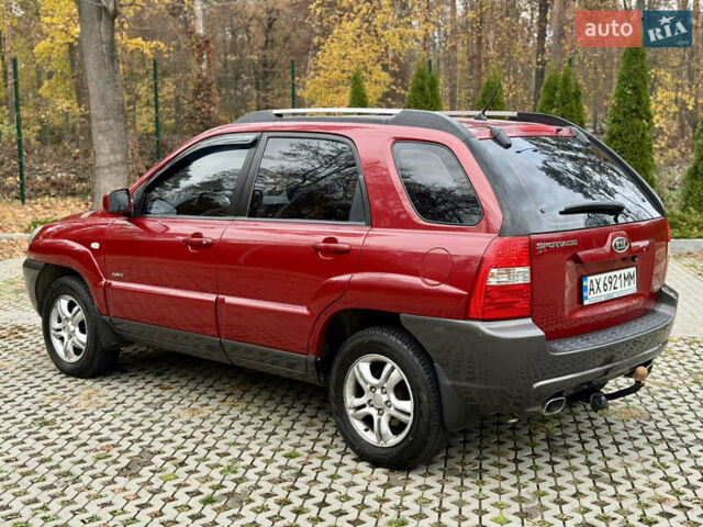 Красный Киа Sportage, объемом двигателя 2.66 л и пробегом 275 тыс. км за 7500 $, фото 13 на Automoto.ua