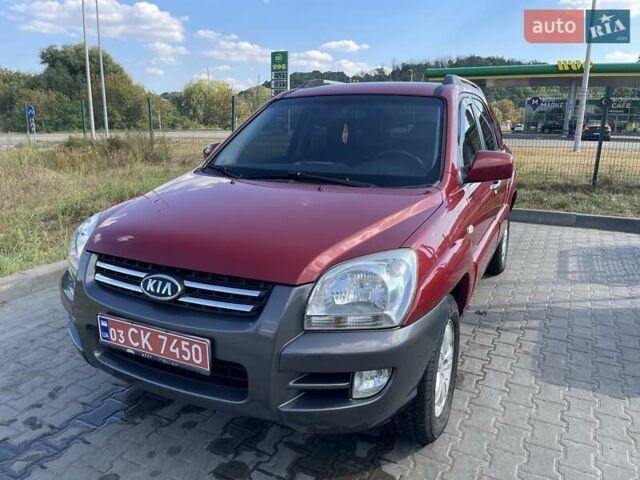 Красный Киа Sportage, объемом двигателя 1.99 л и пробегом 224 тыс. км за 7799 $, фото 7 на Automoto.ua