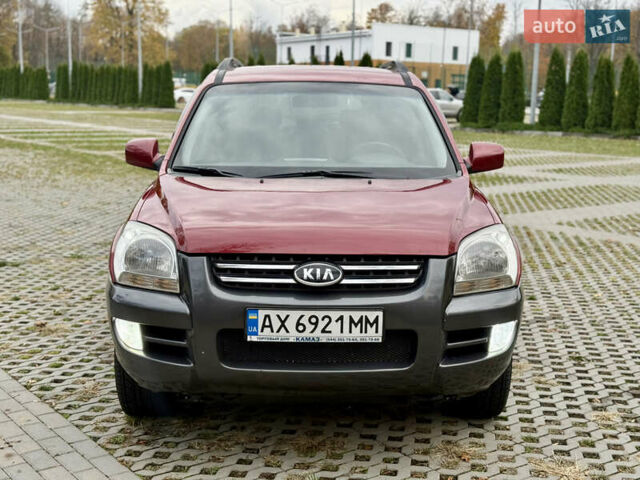 Красный Киа Sportage, объемом двигателя 2.66 л и пробегом 275 тыс. км за 7500 $, фото 2 на Automoto.ua