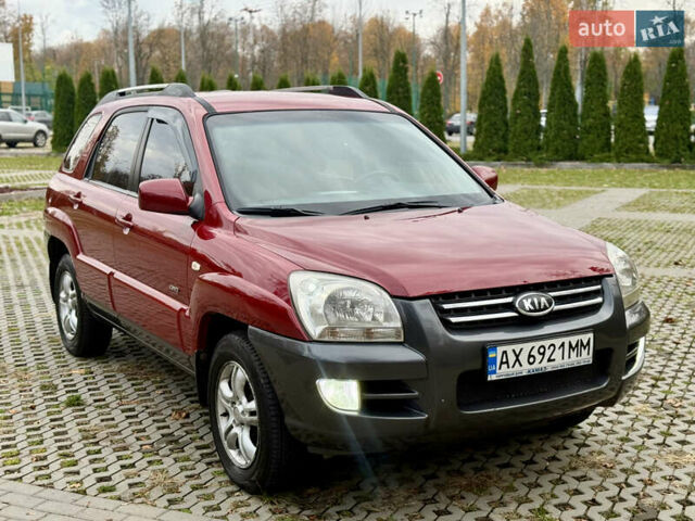 Красный Киа Sportage, объемом двигателя 2.66 л и пробегом 275 тыс. км за 7500 $, фото 1 на Automoto.ua