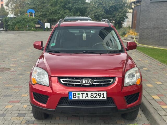 Красный Киа Sportage, объемом двигателя 2 л и пробегом 222 тыс. км за 8500 $, фото 5 на Automoto.ua