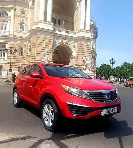 Красный Киа Sportage, объемом двигателя 2.4 л и пробегом 300 тыс. км за 10500 $, фото 9 на Automoto.ua