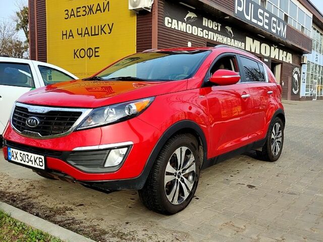 Красный Киа Sportage, объемом двигателя 2.4 л и пробегом 106 тыс. км за 12000 $, фото 7 на Automoto.ua