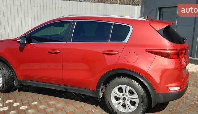 Красный Киа Sportage, объемом двигателя 2 л и пробегом 160 тыс. км за 15999 $, фото 1 на Automoto.ua