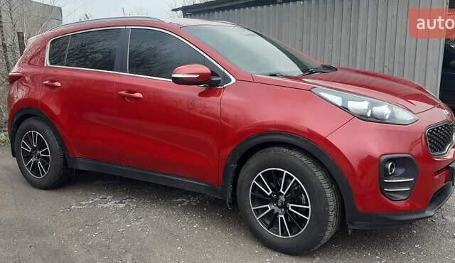 Красный Киа Sportage, объемом двигателя 2 л и пробегом 160 тыс. км за 15999 $, фото 5 на Automoto.ua