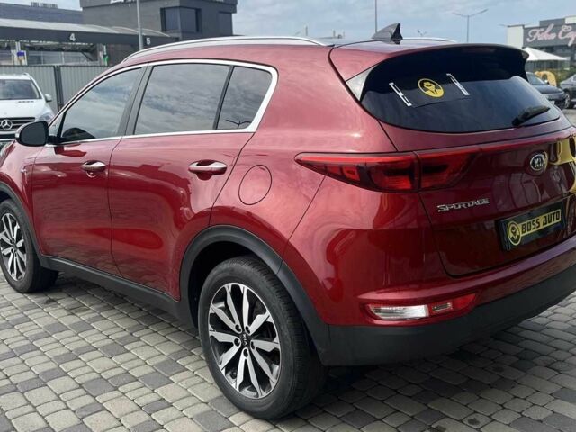 Красный Киа Sportage, объемом двигателя 2.4 л и пробегом 155 тыс. км за 16800 $, фото 4 на Automoto.ua
