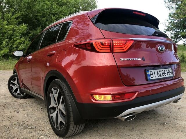 Красный Киа Sportage, объемом двигателя 2 л и пробегом 108 тыс. км за 20500 $, фото 12 на Automoto.ua