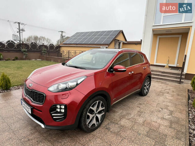 Червоний Кіа Sportage, об'ємом двигуна 2 л та пробігом 132 тис. км за 19300 $, фото 6 на Automoto.ua