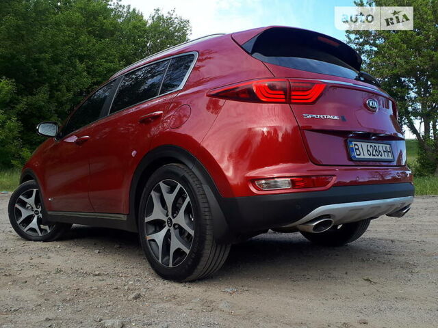 Красный Киа Sportage, объемом двигателя 2 л и пробегом 108 тыс. км за 20500 $, фото 4 на Automoto.ua