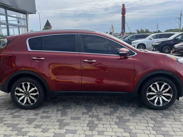 Красный Киа Sportage, объемом двигателя 2.4 л и пробегом 155 тыс. км за 16800 $, фото 7 на Automoto.ua