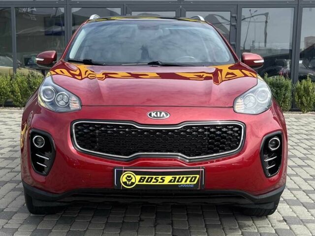 Красный Киа Sportage, объемом двигателя 2.4 л и пробегом 155 тыс. км за 16800 $, фото 1 на Automoto.ua