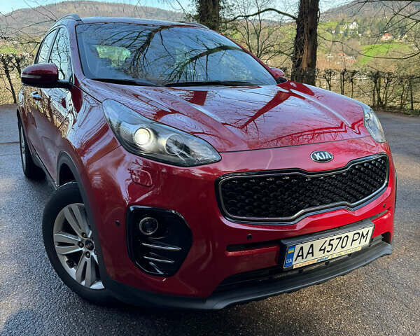 Красный Киа Sportage, объемом двигателя 2 л и пробегом 141 тыс. км за 18000 $, фото 10 на Automoto.ua