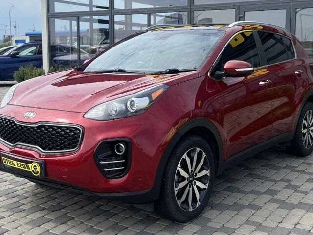 Красный Киа Sportage, объемом двигателя 2.4 л и пробегом 155 тыс. км за 16800 $, фото 2 на Automoto.ua