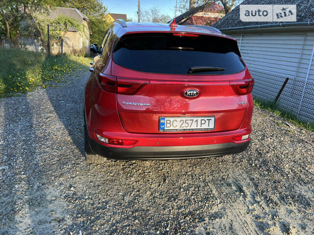 Красный Киа Sportage, объемом двигателя 2 л и пробегом 130 тыс. км за 19300 $, фото 2 на Automoto.ua