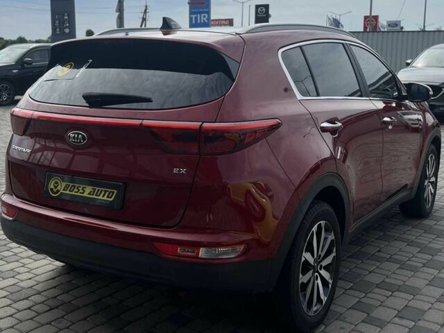 Красный Киа Sportage, объемом двигателя 2.4 л и пробегом 155 тыс. км за 16800 $, фото 6 на Automoto.ua
