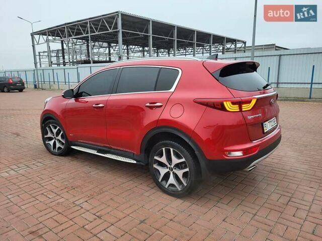 Красный Киа Sportage, объемом двигателя 2 л и пробегом 101 тыс. км за 22500 $, фото 12 на Automoto.ua