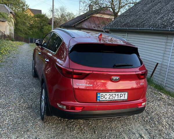 Красный Киа Sportage, объемом двигателя 2 л и пробегом 130 тыс. км за 19300 $, фото 5 на Automoto.ua