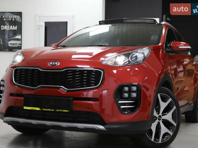 Красный Киа Sportage, объемом двигателя 2 л и пробегом 144 тыс. км за 21800 $, фото 8 на Automoto.ua