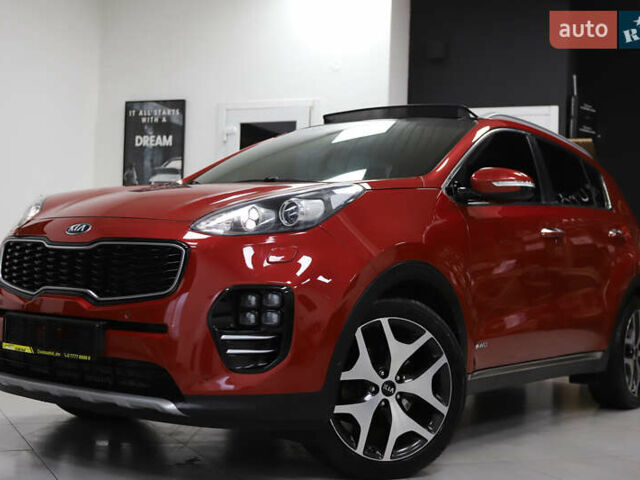 Красный Киа Sportage, объемом двигателя 2 л и пробегом 144 тыс. км за 21800 $, фото 10 на Automoto.ua