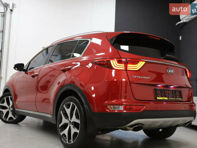 Красный Киа Sportage, объемом двигателя 2 л и пробегом 144 тыс. км за 21800 $, фото 35 на Automoto.ua