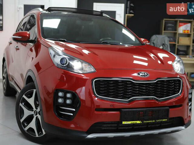 Красный Киа Sportage, объемом двигателя 2 л и пробегом 144 тыс. км за 21800 $, фото 26 на Automoto.ua
