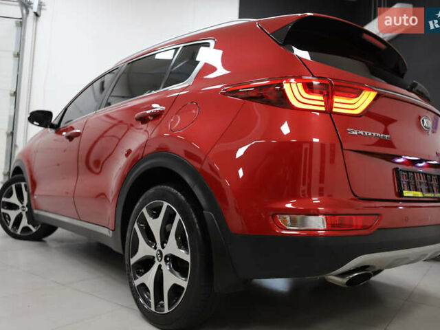 Красный Киа Sportage, объемом двигателя 2 л и пробегом 144 тыс. км за 21800 $, фото 38 на Automoto.ua