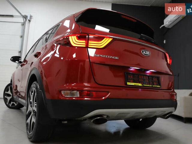 Красный Киа Sportage, объемом двигателя 2 л и пробегом 144 тыс. км за 21800 $, фото 39 на Automoto.ua