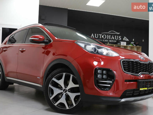 Красный Киа Sportage, объемом двигателя 2 л и пробегом 144 тыс. км за 21800 $, фото 3 на Automoto.ua
