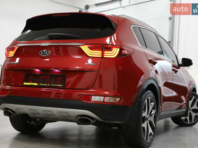 Красный Киа Sportage, объемом двигателя 2 л и пробегом 144 тыс. км за 21800 $, фото 44 на Automoto.ua