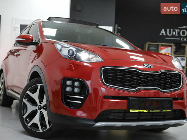 Красный Киа Sportage, объемом двигателя 2 л и пробегом 144 тыс. км за 21800 $, фото 1 на Automoto.ua