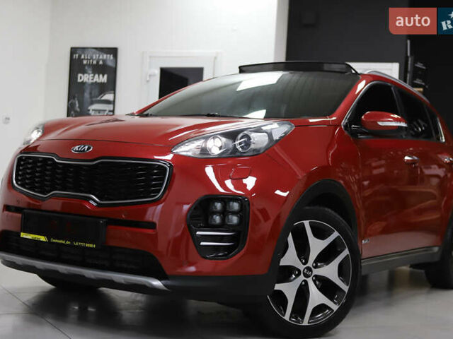 Красный Киа Sportage, объемом двигателя 2 л и пробегом 144 тыс. км за 21800 $, фото 9 на Automoto.ua