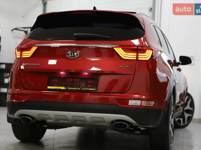 Красный Киа Sportage, объемом двигателя 2 л и пробегом 144 тыс. км за 21800 $, фото 5 на Automoto.ua
