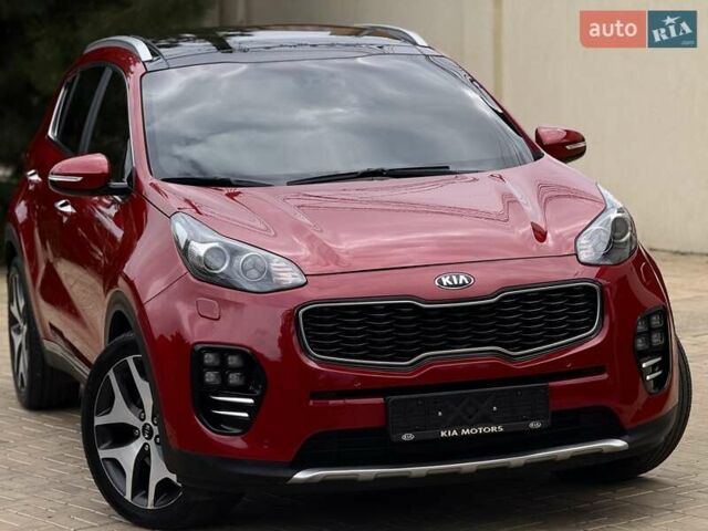 Червоний Кіа Sportage, об'ємом двигуна 2 л та пробігом 97 тис. км за 21800 $, фото 1 на Automoto.ua