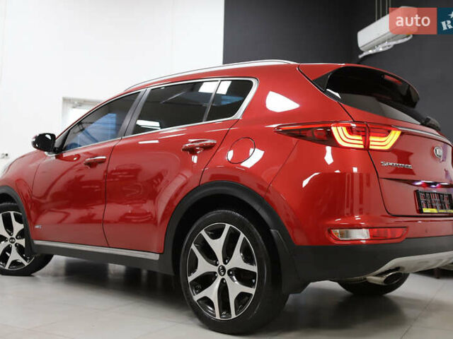 Красный Киа Sportage, объемом двигателя 2 л и пробегом 144 тыс. км за 21800 $, фото 6 на Automoto.ua