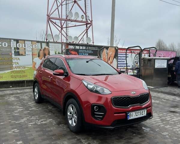 Красный Киа Sportage, объемом двигателя 2 л и пробегом 81 тыс. км за 19500 $, фото 9 на Automoto.ua