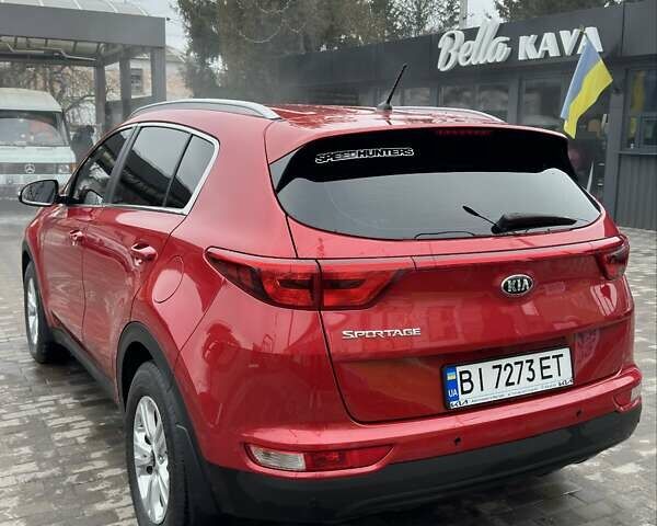 Красный Киа Sportage, объемом двигателя 2 л и пробегом 81 тыс. км за 19500 $, фото 11 на Automoto.ua