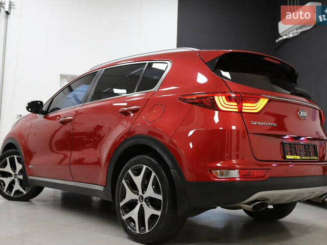 Красный Киа Sportage, объемом двигателя 2 л и пробегом 144 тыс. км за 21800 $, фото 36 на Automoto.ua