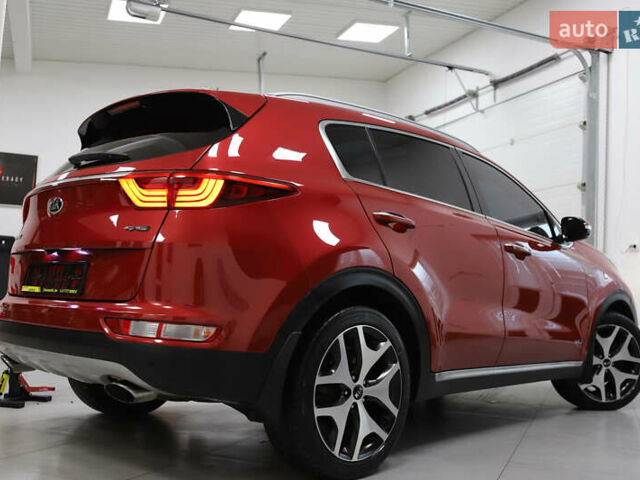 Красный Киа Sportage, объемом двигателя 2 л и пробегом 144 тыс. км за 21800 $, фото 7 на Automoto.ua